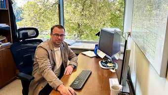 Dr hab. Taras Parashchuk z Wydziału Inżynierii Materiałowej i Ceramiki AGH Dr hab. Taras Parashchuk z Wydziału Inżynierii Materiałowej i Ceramiki AGH
